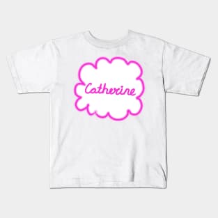 Catherine. Female name. Kids T-Shirt